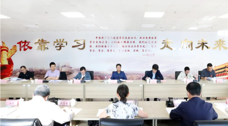 ok138cn太阳集团古天乐党委工作汇报会召开