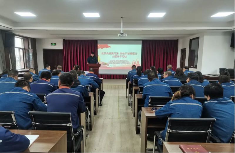 党员先锋展风采 岗位示范砥砺行&mdash;&mdash;配送公司党委所属党支部联合开展主题党日活动