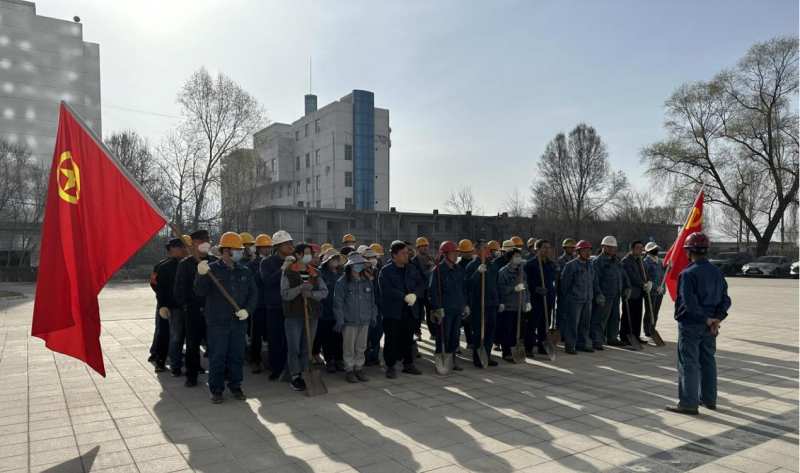 物产工投公司基层党支部和公司团支部联合开展&ldquo;共筑家园 正植有你&rdquo;主题党日、团日活动