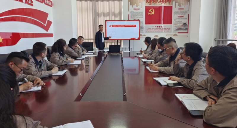 恪守&ldquo;六大纪律&rdquo; 筑牢思想根基&mdash;&mdash;集团党委委员、纪委书记赴朝物开投公司党支部讲授专题党课