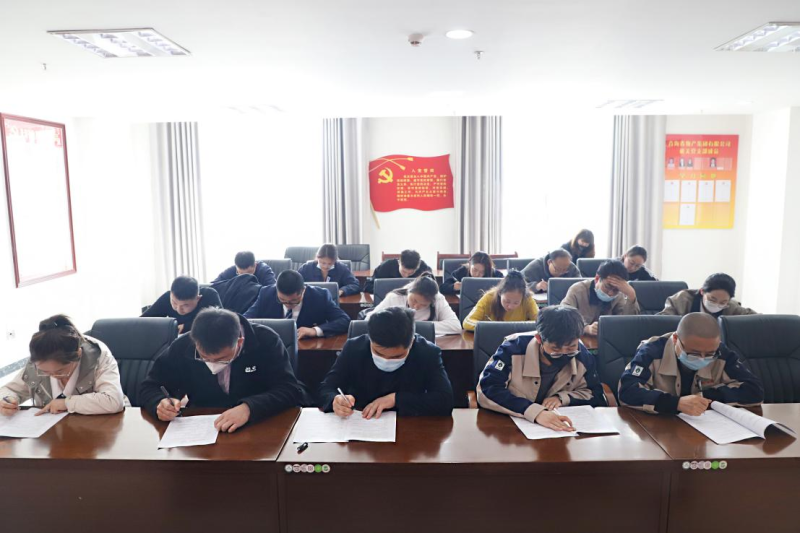 ok138cn太阳集团古天乐组织开展&ldquo;学思践悟二十大  踔厉奋发新征程&rdquo;理论知识竞赛选拔赛