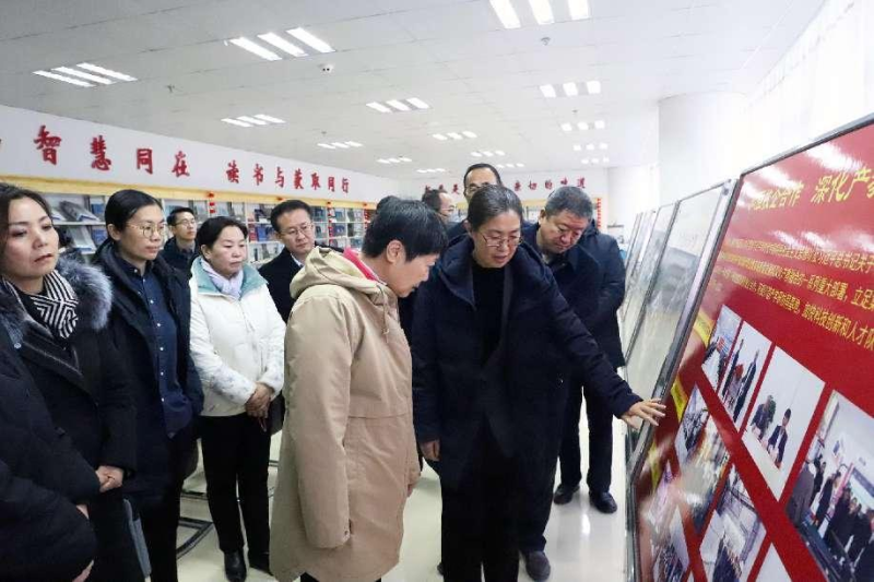 省政协副主席王绚一行 莅临ok138cn太阳集团古天乐进行工作调研