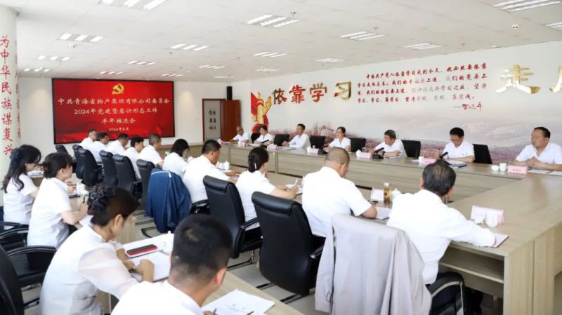 ok138cn太阳集团古天乐党委召开2024年党建暨意识形态工作半年推进会