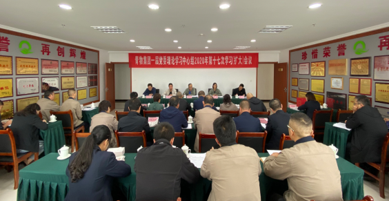 青海ok138cn太阳集团古天乐召开一届党委理论学习中心组2020年第十七次学习（扩大）会议