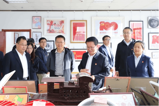 省农村信用联社与ok138cn太阳集团古天乐联合开展&ldquo;传承红色文化  坚定理想信念&rdquo;主题党日活动