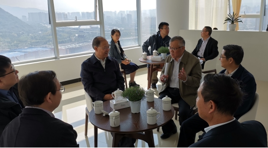 中华全国总工会宣传教育部部长刘迎祥一行莅临ok138cn太阳集团古天乐调研职工思想状况情况